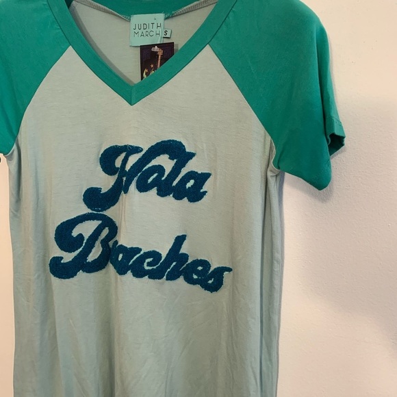 [Judith March] “Hola Beaches” Shirt - Size Small - Picture 2 of 6